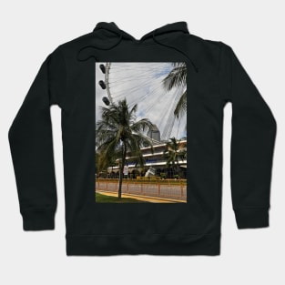 Singapore Flyer from the Race Track - Singapore Hoodie